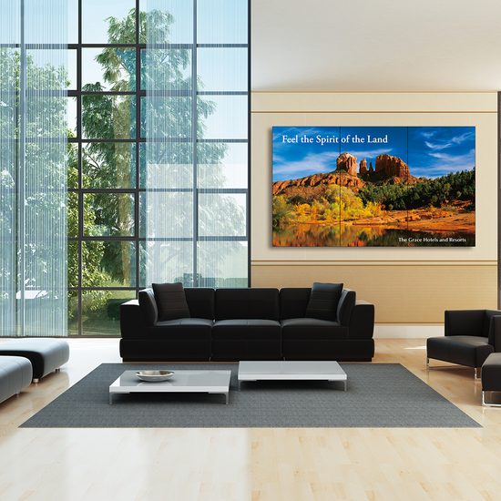 Il Video Wall è un display che garantisce immagini video di elevata qualità con un forte impatto visivo. Contattaci per maggiori dettagli.