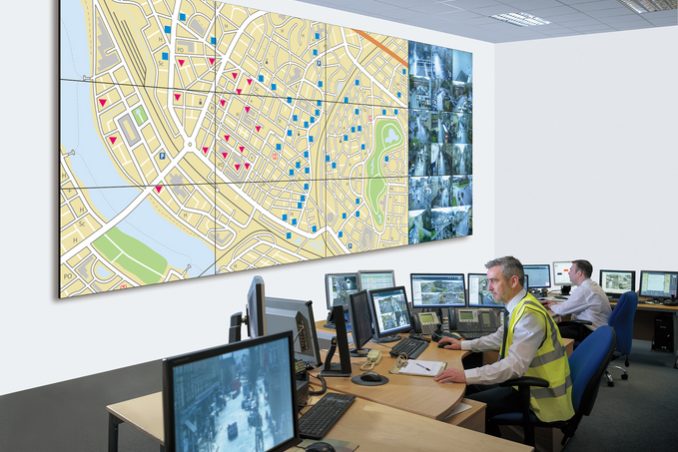 Il Video Wall è un display che garantisce immagini video di elevata qualità con un forte impatto visivo. Contattaci per maggiori dettagli.
