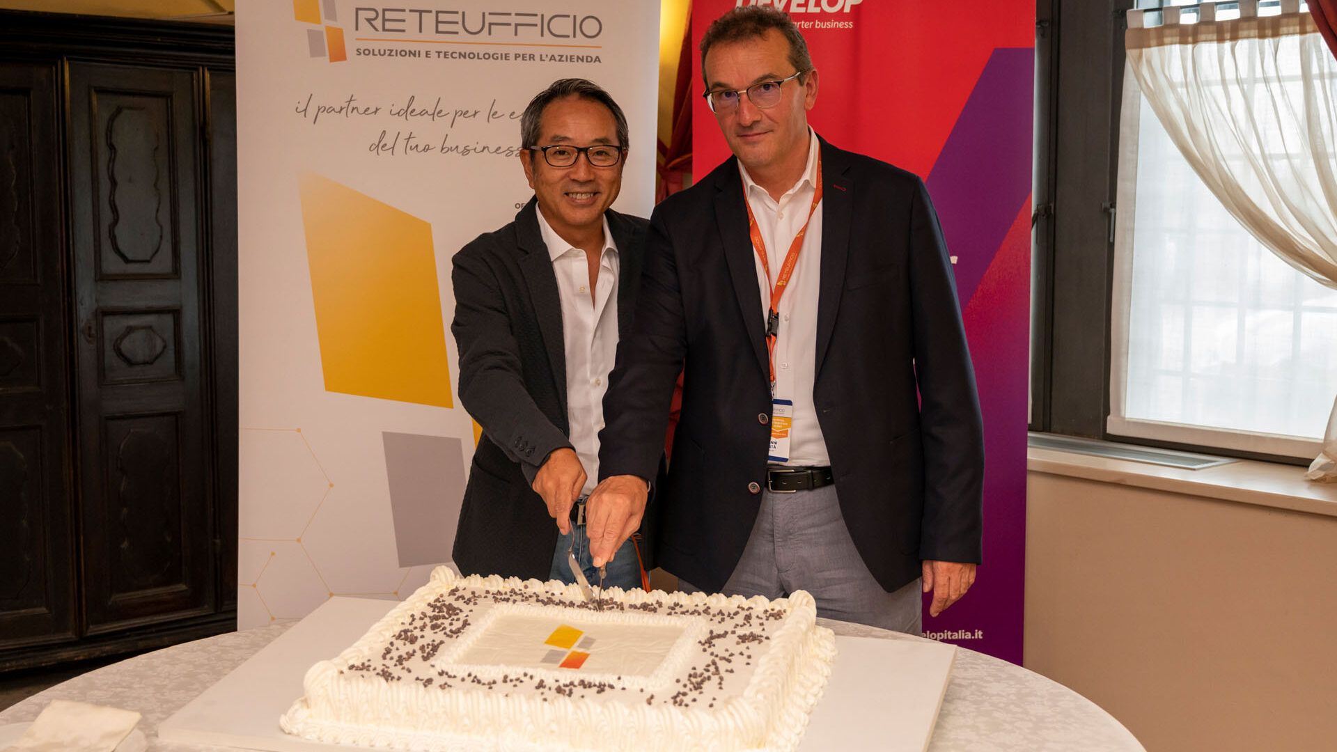 8 Official Distributor Event 21.09.23 Il 21 settembre 2023, presso La Volta del Vescovo (PC), si è tenuto l' Official Distribution Event per il lancio di Reteufficio come Official Distributor Develop.