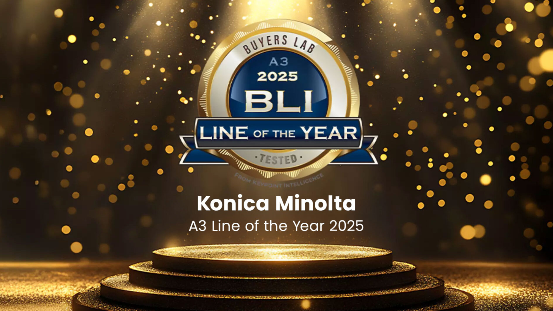 Konica Minolta vince l’A3 Line of the Year 2025