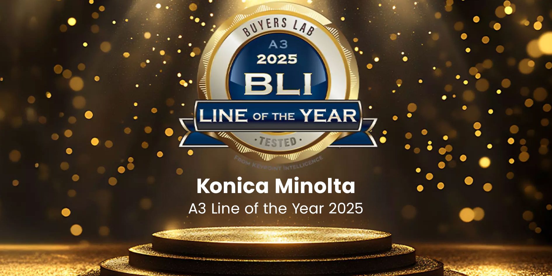 Konica Minolta vince l’A3 Line of the Year 2025