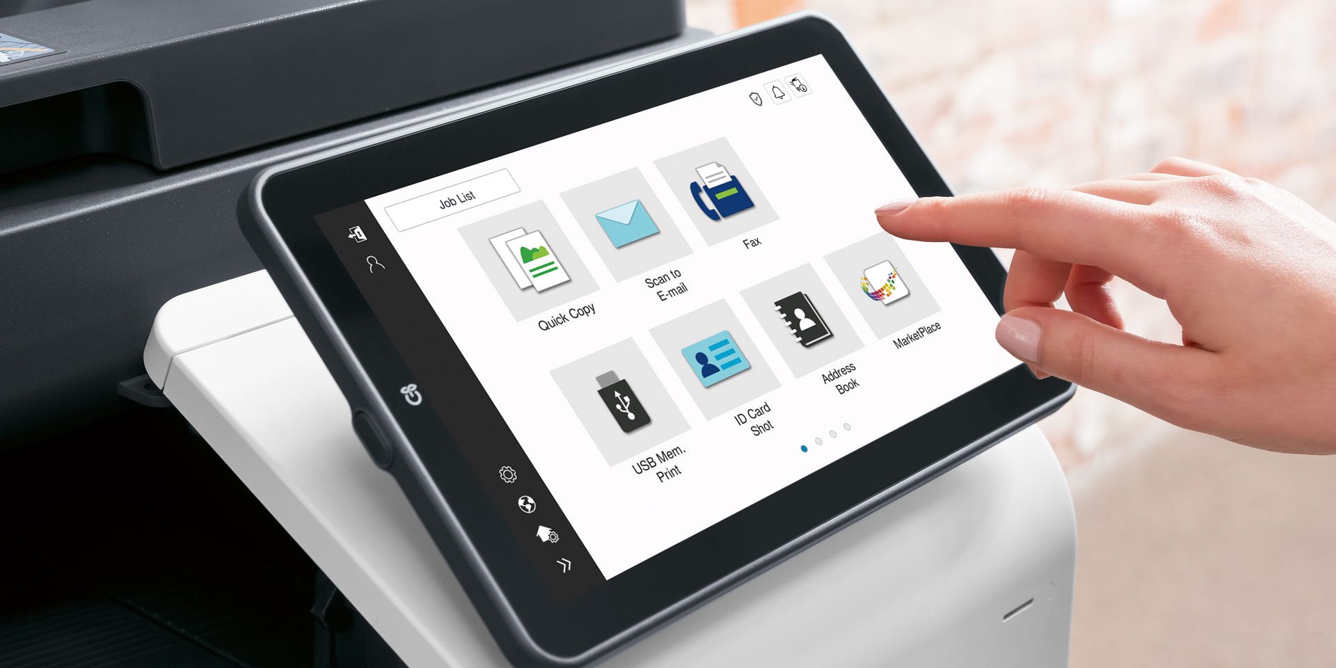 Accessibilità nelle stampanti multifunzione